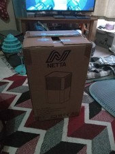 Netta 12L Portable Digital Dehumidifier with Timer Drain Mould Control 2-Speed