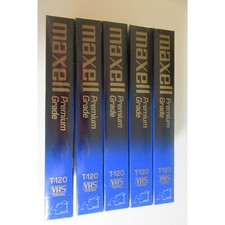 Lot Of 5 Maxell Premium Grade