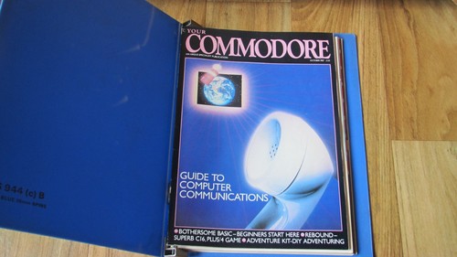 Your commodore magazines - 4x,