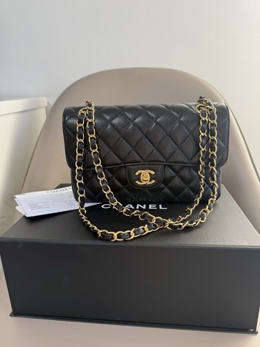 Authentic small chanel double - authentic,