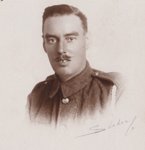 Ww1 british soldier rppc royal - soldier,