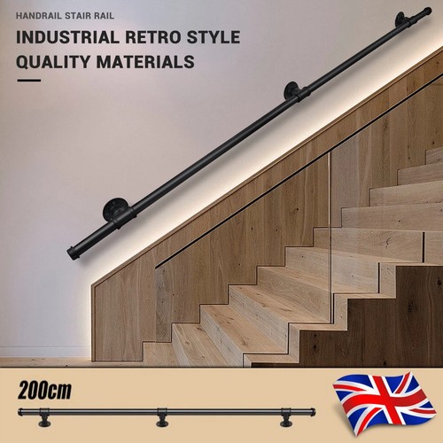 200cm metal handrail stair - 200cm,