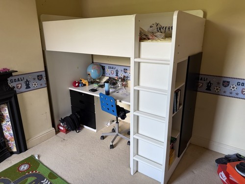 Ikea stuva white high sleeper - stuva,