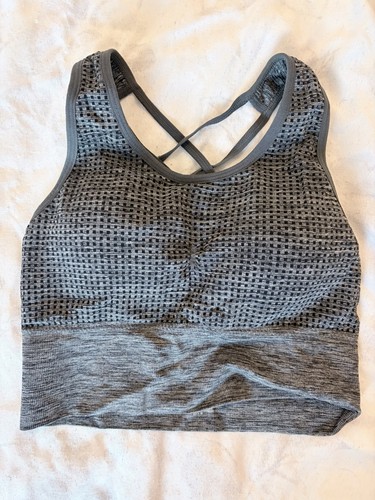 Grey sports bra - bra, ladies