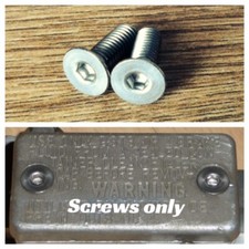 KX 100 KAWASAKI ***NEW*** FRONT BRAKE MASTER CYLINDER CAP SCREWS 1989 - 21