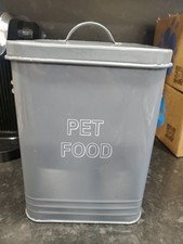 Large Pet Food Storage Tin For