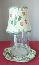 CERAMIC PARTYLITE CANDLE JAR