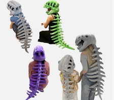 Dino skeleton plush - dino,