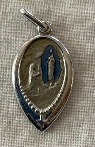 Antique religious medal holy - antique,