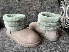 UGG grey mini boots, Uk size 7,EUR Size 40