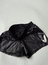 Nike Wet Look Shorts Xs Shiny Nylon Pvc 