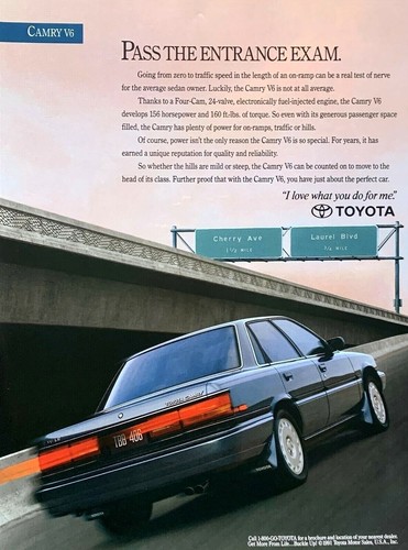 1991 toyota camry unique - 1991,