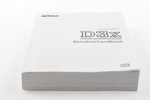 Nikon d3x user - nikon, manual