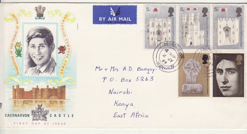Stamps first day cover - first,