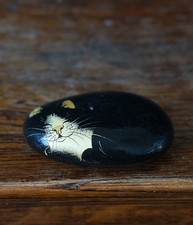 Hand Painted Stone Paperweight