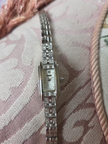 Silver and rhinestone pulsar - silver,