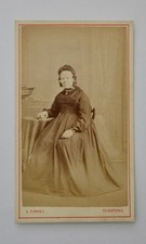 CDV OF A SEATED VICTORIAN