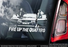 Fire Up the Quattro - Car