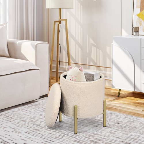 Foot stool folding ottoman - stool,