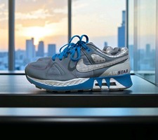 Nike Air Stab Shoes Mens Size 10 Gray Purple 316402-001 Running Sneakers 