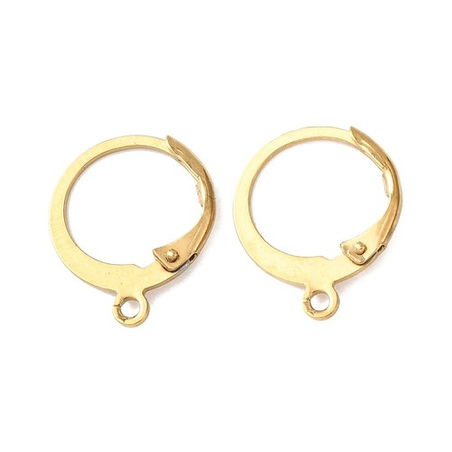 Lever back earrings - back,