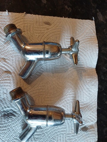 Pair bib taps reclaimed - -,