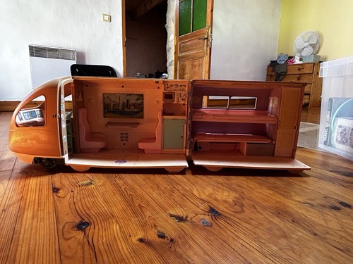 Barbie caravan camper - camper, with