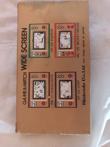 Nintendo game watch wide - nintendo,