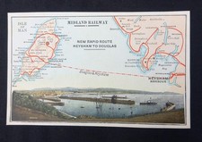 Midland railway postcard - midland,