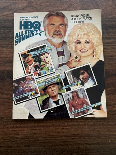 Hbo guide 1985 kenny rogers - hbo,