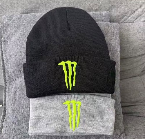 Monster energy knitted hat - knitted,