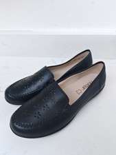 Hotter Jazz Flat Shoes Black