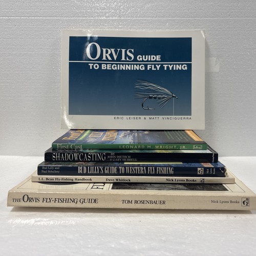 Fly fishing books lot - fly,