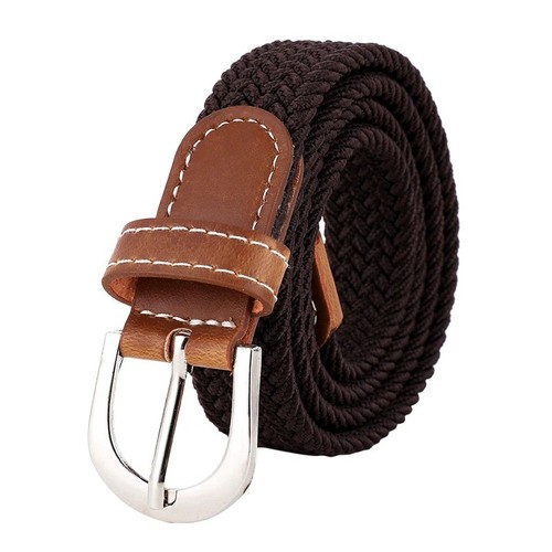 Mens braided stretch - stretch, belt