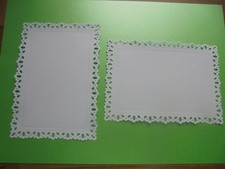 10 X LARGE  WHITE CARD