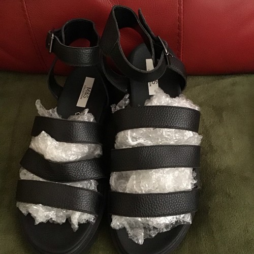 Ladies gladiator sandals - m&s,