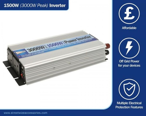 Streetwize 12v 1500 watt - streetwize, to
