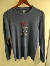 Lucky brand Men's Blue Waffle