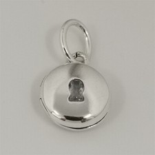 Love Locket Dangle Charm Pandora Openable & Engravable