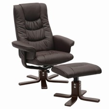 Recliner Swivel Leather