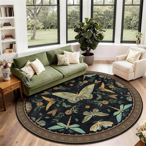 Round living room rug 160 - rug,