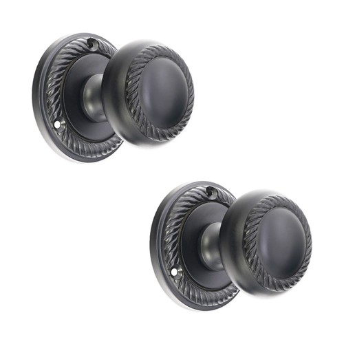 Door knobs pair 50mm georgian - 50mm,