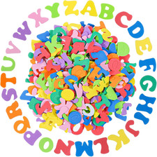 500 Pcs Foam Letter Stickers