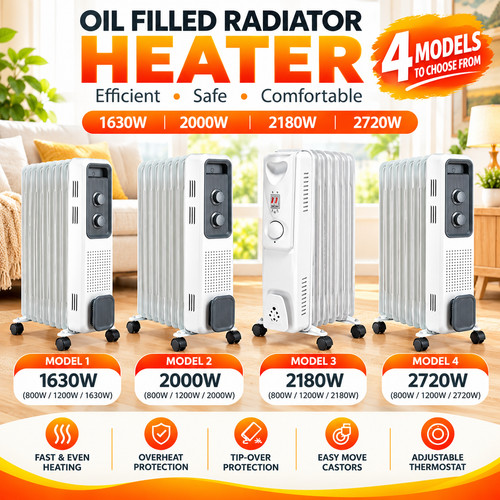 Oil filled radiator heater - radiator,