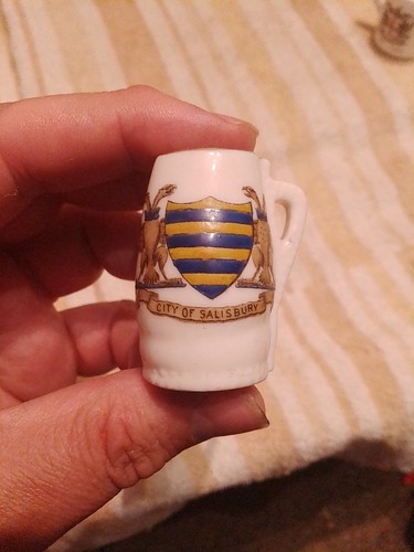 Crested ware city salisbury - ware, of