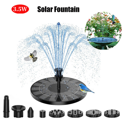 Solar fountain - 3.5w, fountain,