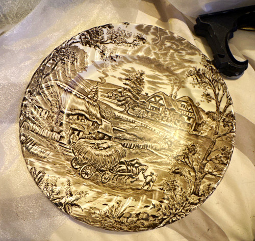 Ridgway ironstone plate - ridgway,