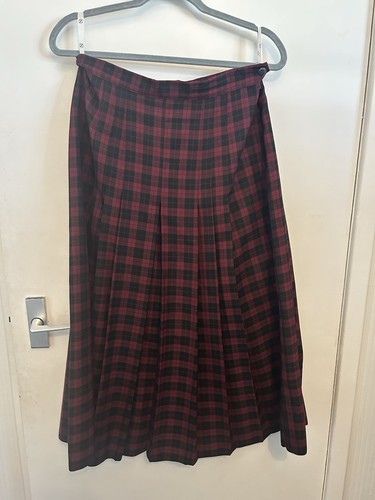 Next pleated check plaid - check, skirt