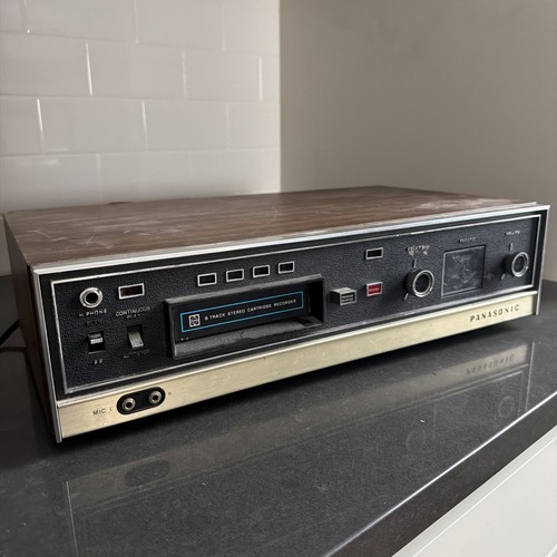 Vtg panasonic 803us track - vtg, 8-track