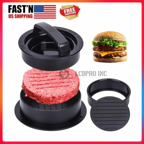 Non stick stuffed burger press - stick,